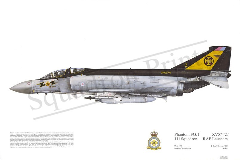 Squadron Prints Phantom FG1 Great Britain