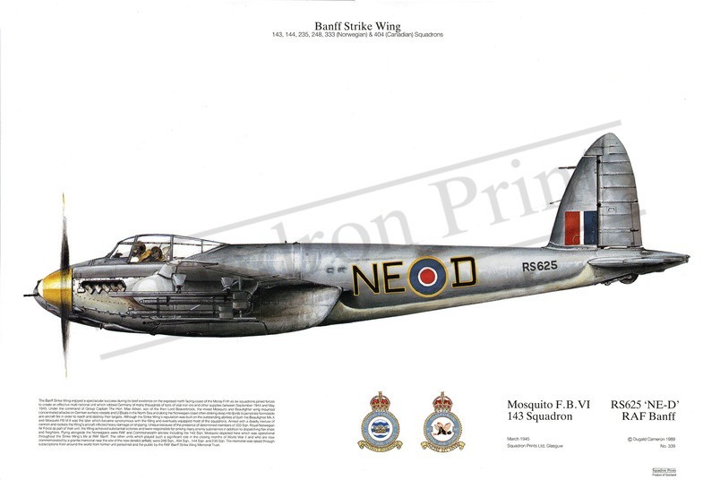 Squadron Prints Mosquito FB VI Great Britain