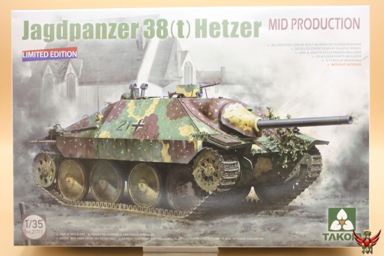 Takom 1/35 Jagdpanzer 38(t) Hetzer Mid Production Limited Edition