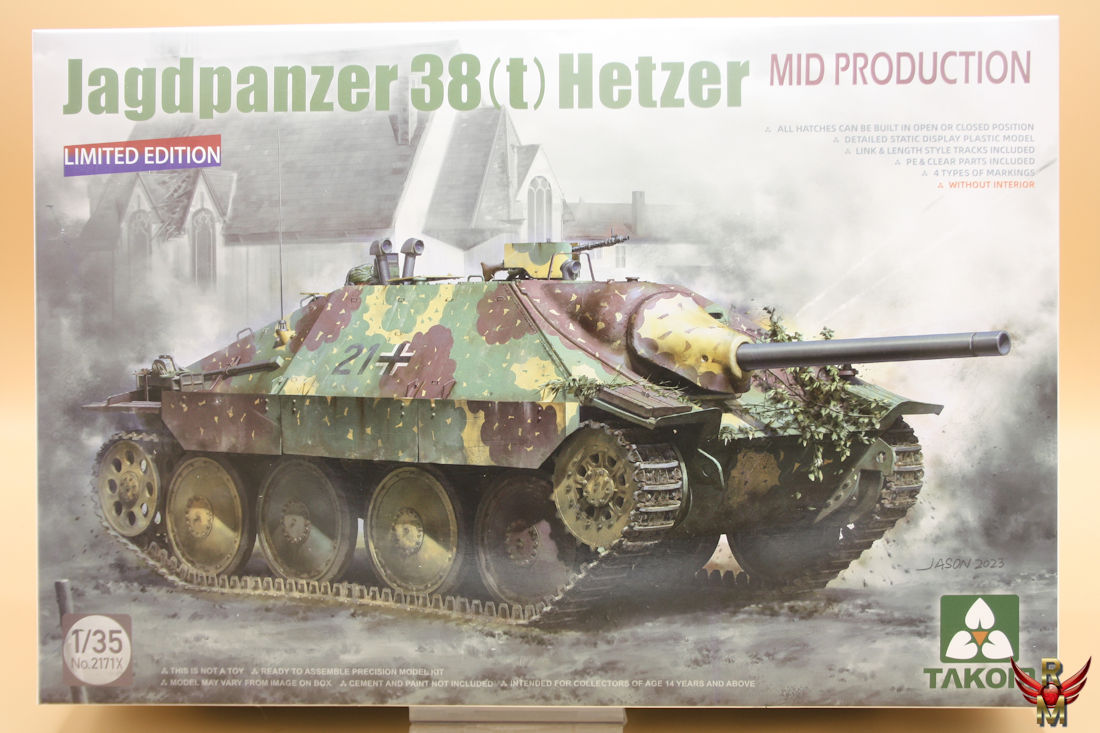 Takom 1/35 Jagdpanzer 38(t) Hetzer Mid Production Limited Edition