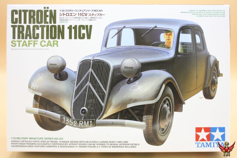 Tamiya 1/35 Citroën Traction 11CV Staff Car