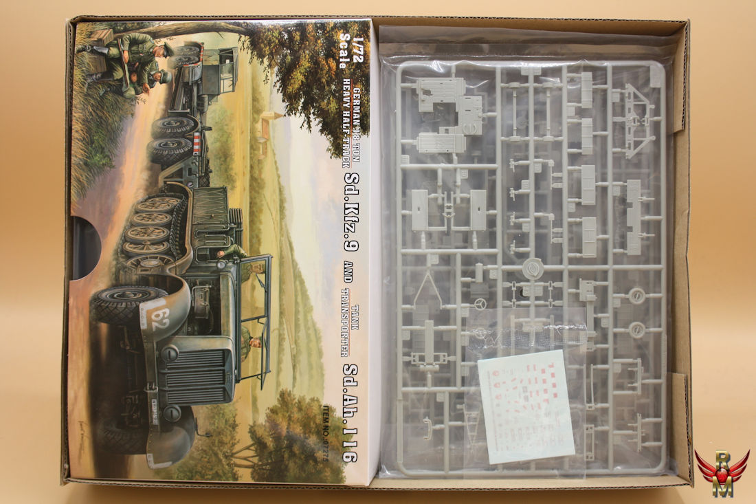 Trumpeter 1/72 Sd Kfz 9 and Sd Ah 116