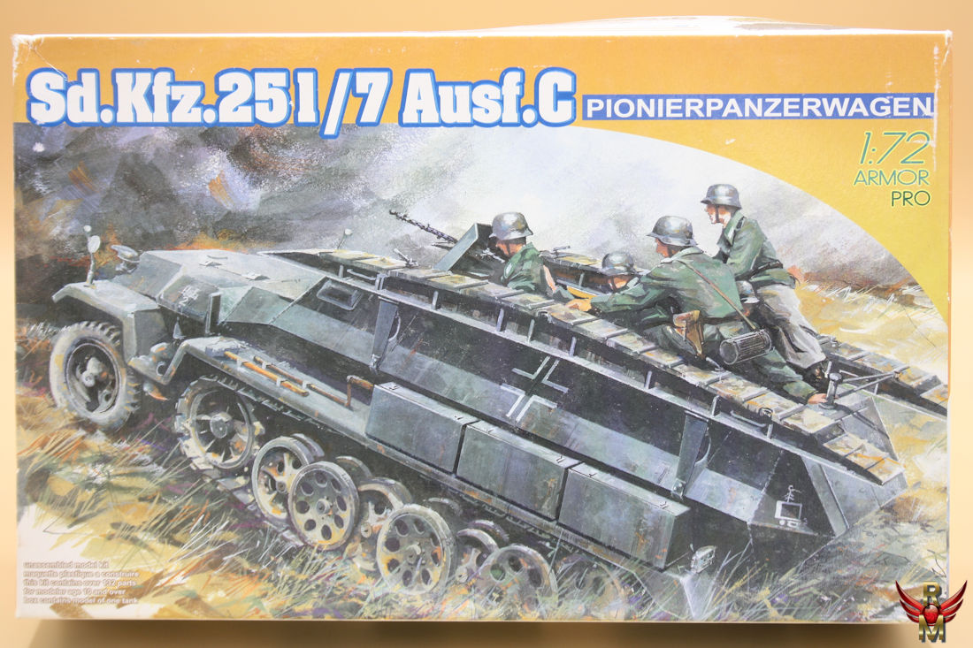 Dragon 1/72 Sd Kfz 251/7 Ausf C mittlerer Pionierpanzerwagen