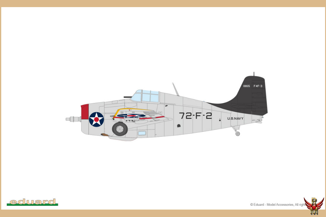 Eduard 1/48 Midway Dual Combo F4F-3 F4F-4 Limited Edition