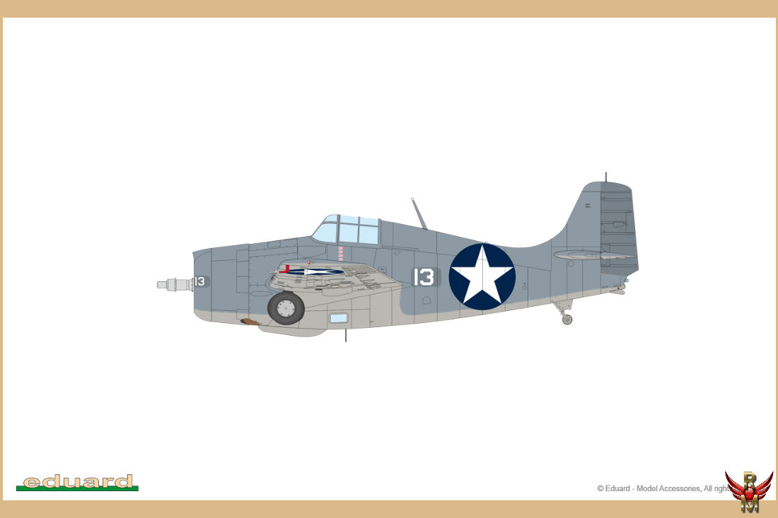 Eduard 1/48 Midway Dual Combo F4F-3 F4F-4 Limited Edition