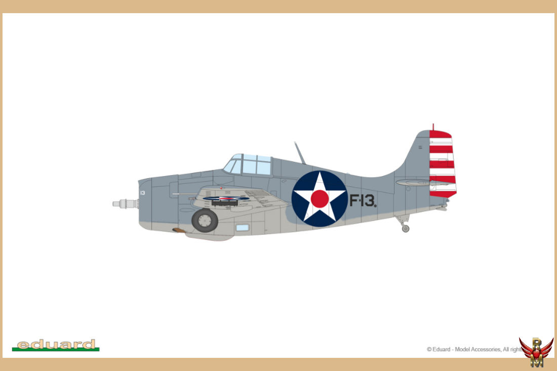 Eduard 1/48 Midway Dual Combo F4F-3 F4F-4 Limited Edition