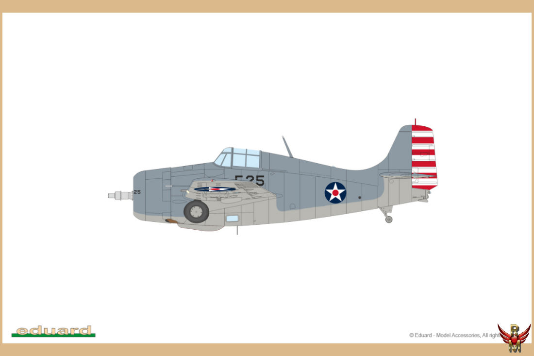 Eduard 1/48 Midway Dual Combo F4F-3 F4F-4 Limited Edition