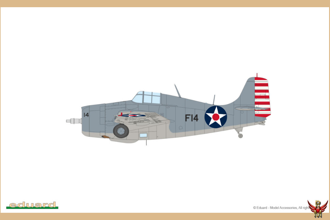 Eduard 1/48 Midway Dual Combo F4F-3 F4F-4 Limited Edition