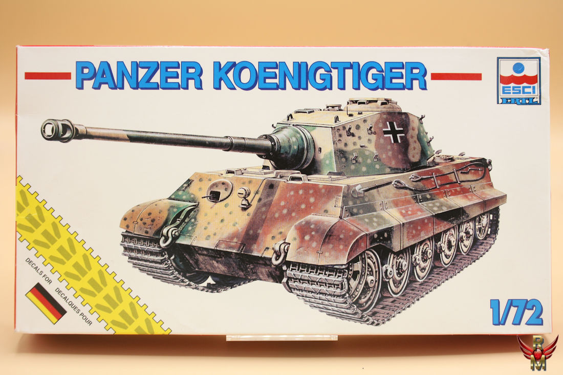 ESCI ERTL 1/72 Panzer Koenigtiger New Series