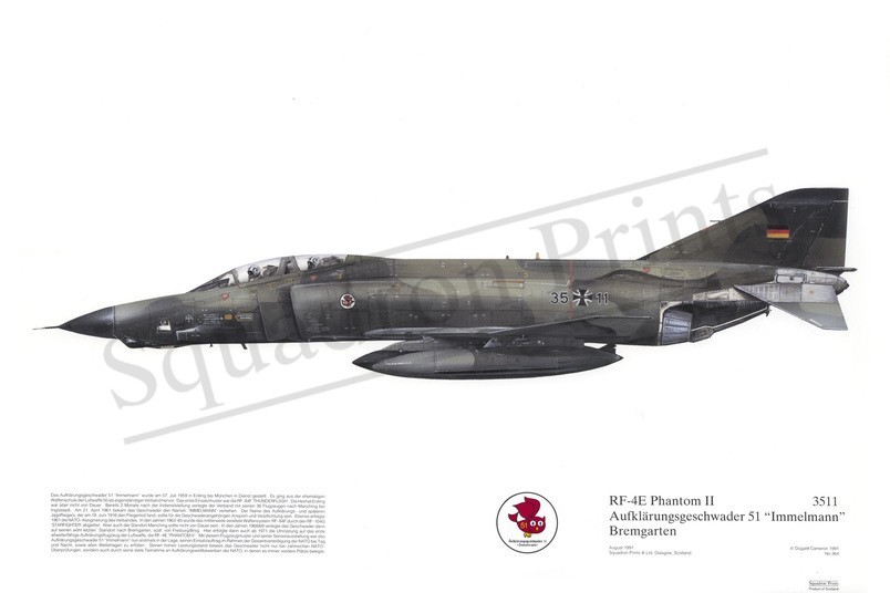 Squadron Prints RF-4E Phantom II Germany