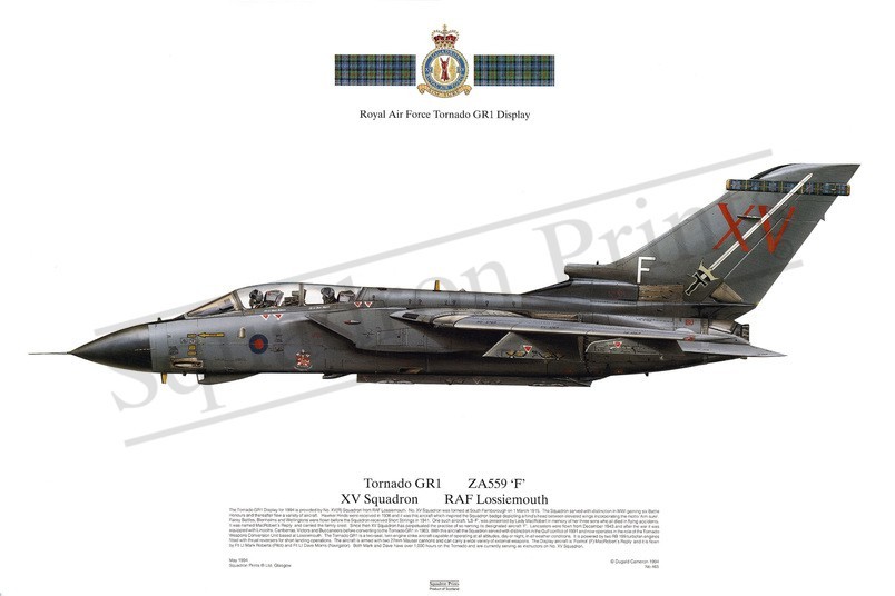 Squadron Prints Tornado GR1 Great Britain