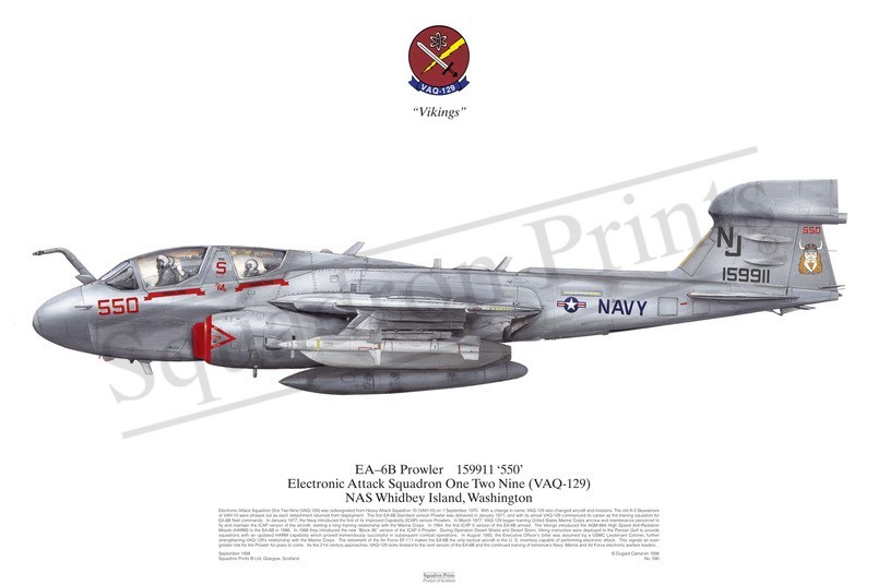 Squadron Prints EA-6B Prowler USA