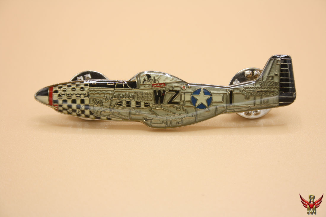 Terrane Promotion Pin Badge P-51 Mustang
