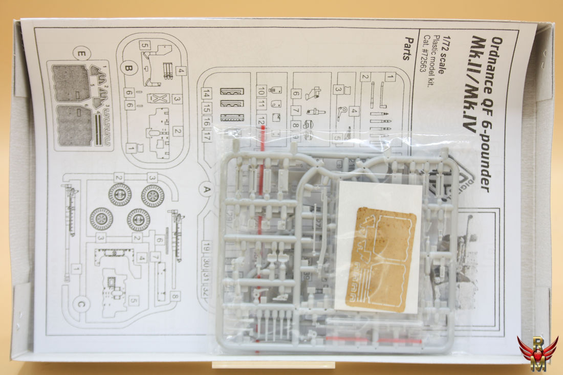 ACE 1/72 Ordnance QF 6-pounder Mk II/Mk IV
