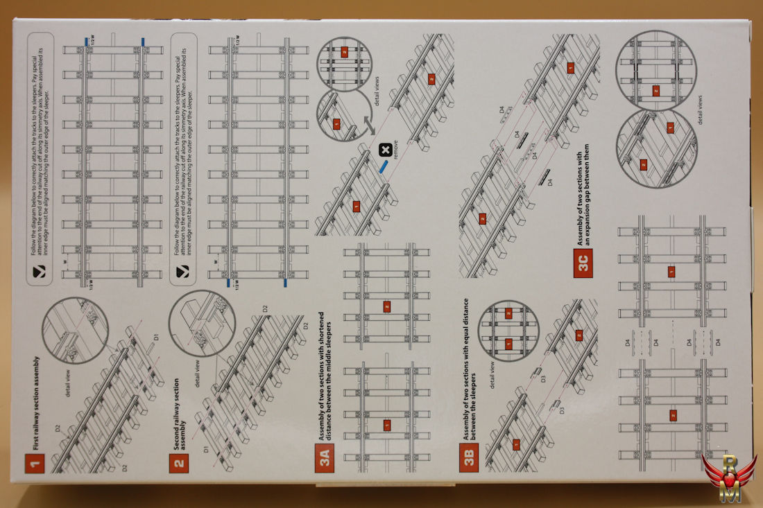 AK Interactive 1/35 Double Railway Track Section