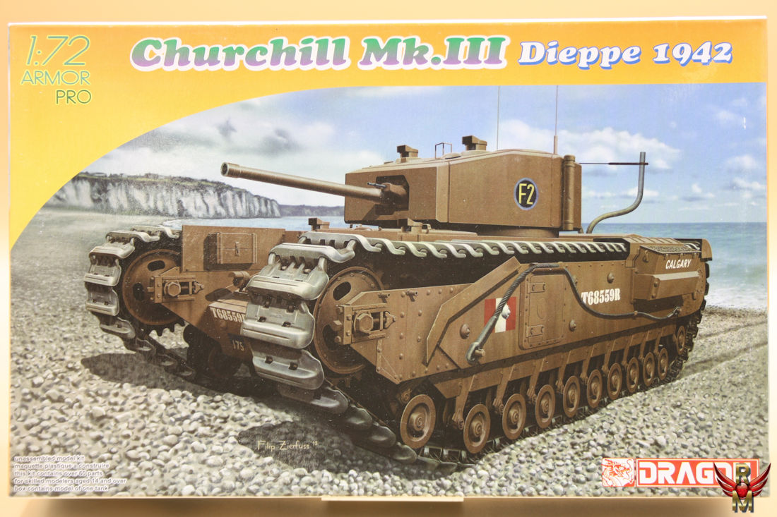 Dragon 1/72 Churchill Mk III Dieppe 1942