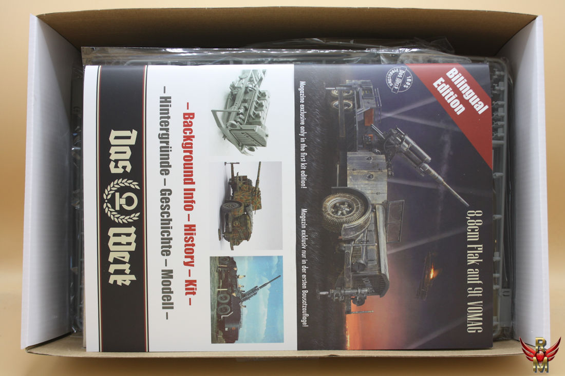 Das Werk 1/35 88mm Flak auf 9t VOMAG