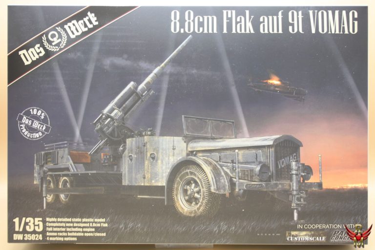 Das Werk 1/35 88mm Flak auf 9t VOMAG