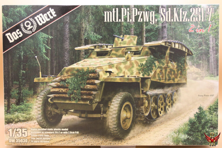 Das Werk 1/35 Mtl Pi Pzwg Sd Kfz 251/7