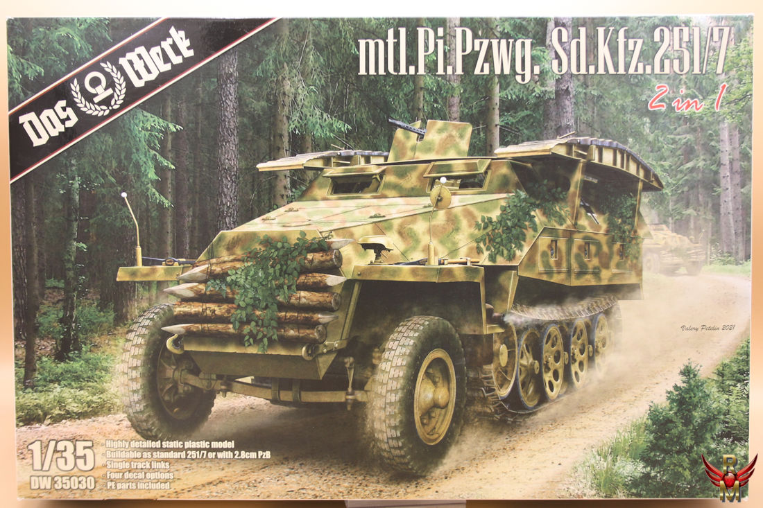 Das Werk 1/35 Mtl Pi Pzwg Sd Kfz 251/7