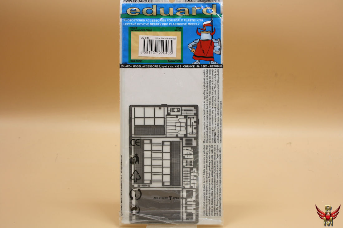 Eduard 1/72 8 ton German Halftrack 20mm AA