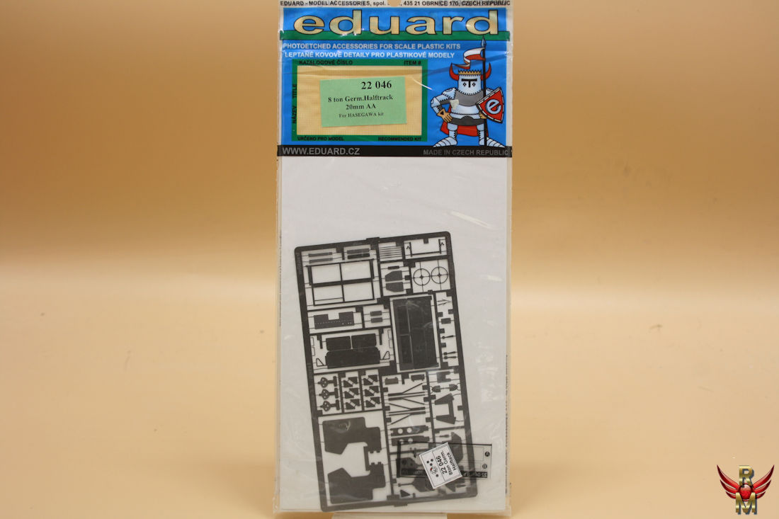 Eduard 1/72 8 ton German Halftrack 20mm AA