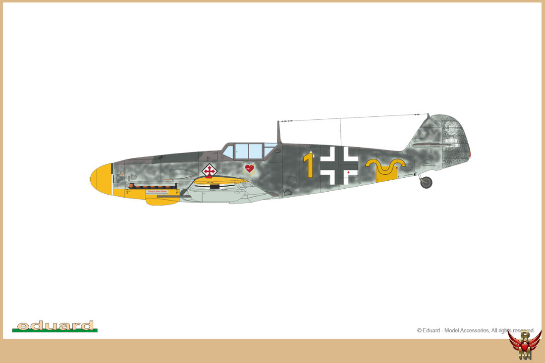 Eduard 1/72 Bf 109G-2 ProfiPack