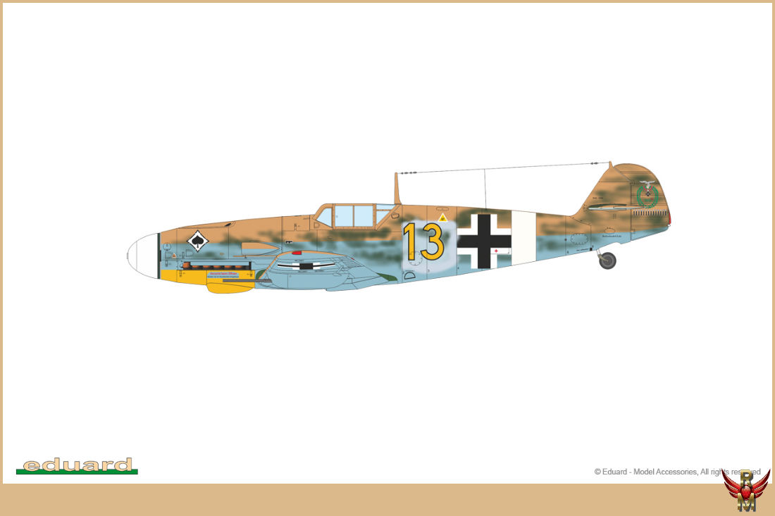 Eduard 1/72 Bf 109G-2 ProfiPack