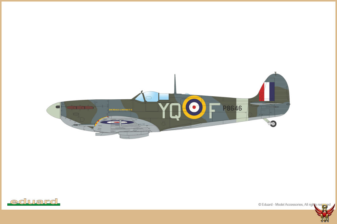 Eduard 1/48 Spitfire Mk IIb ProfiPack