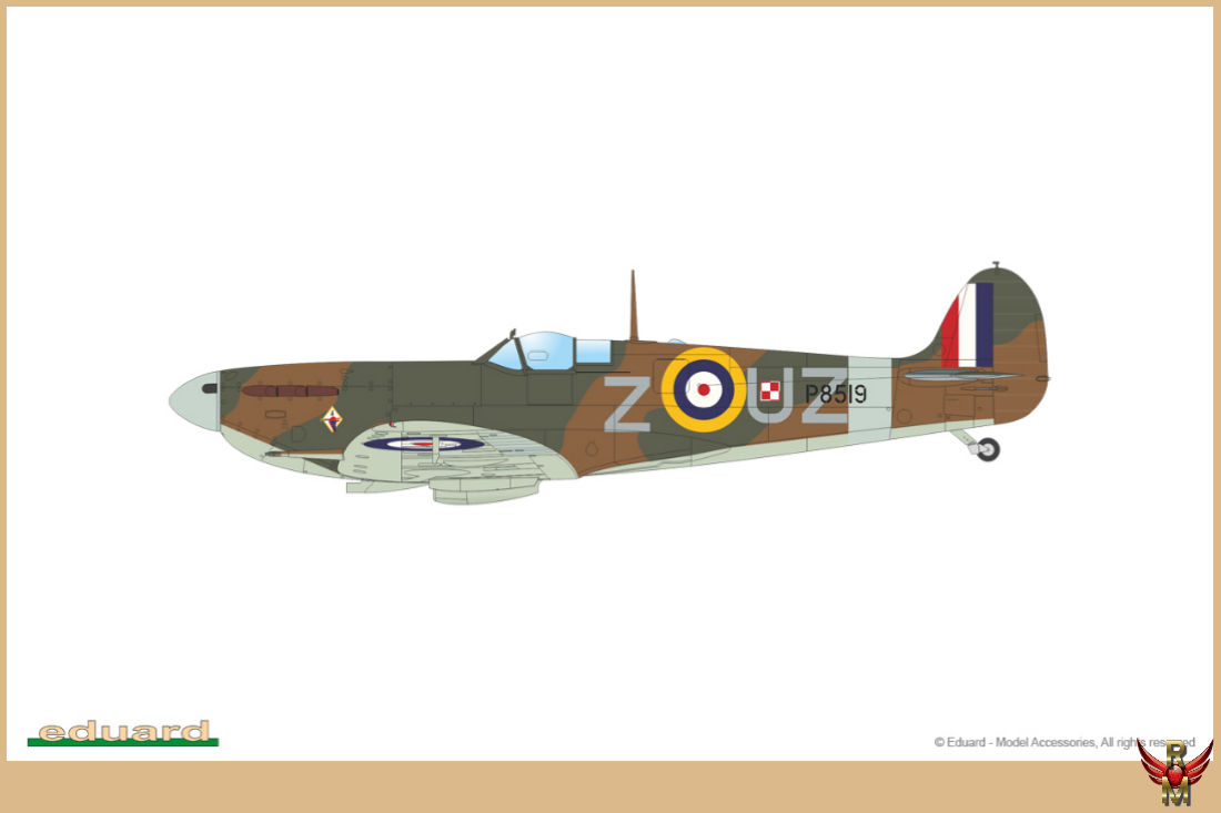 Eduard 1/48 Spitfire Mk IIb ProfiPack