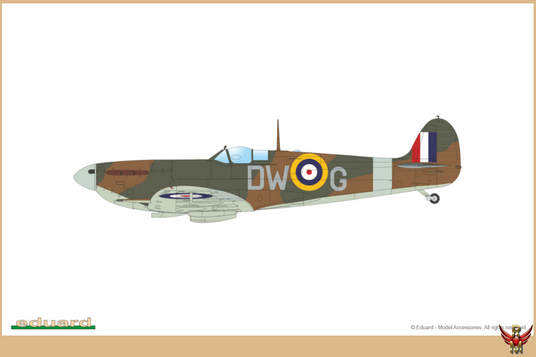 Eduard 1/48 Spitfire Mk IIb ProfiPack