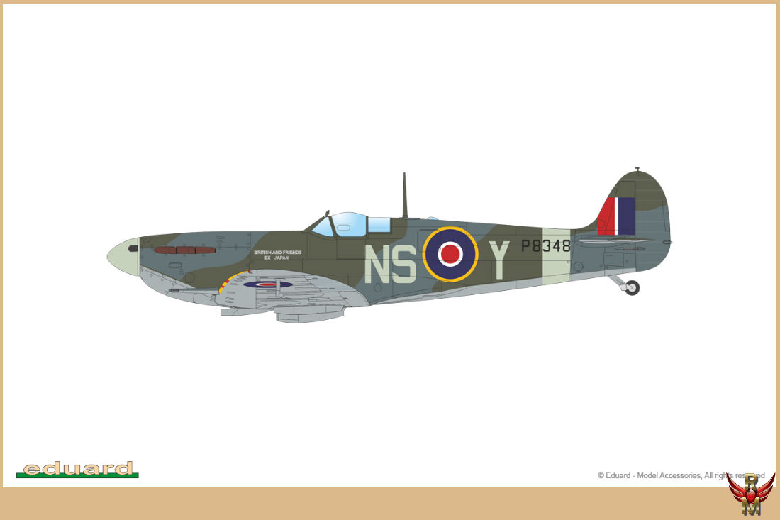 Eduard 1/48 Spitfire Mk IIb ProfiPack