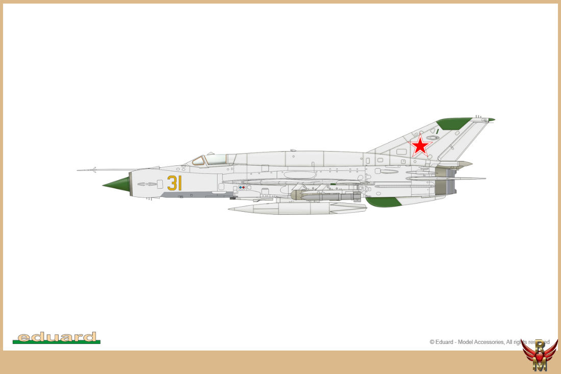 Eduard 1/48 MiG-21SMT Weekend Edition