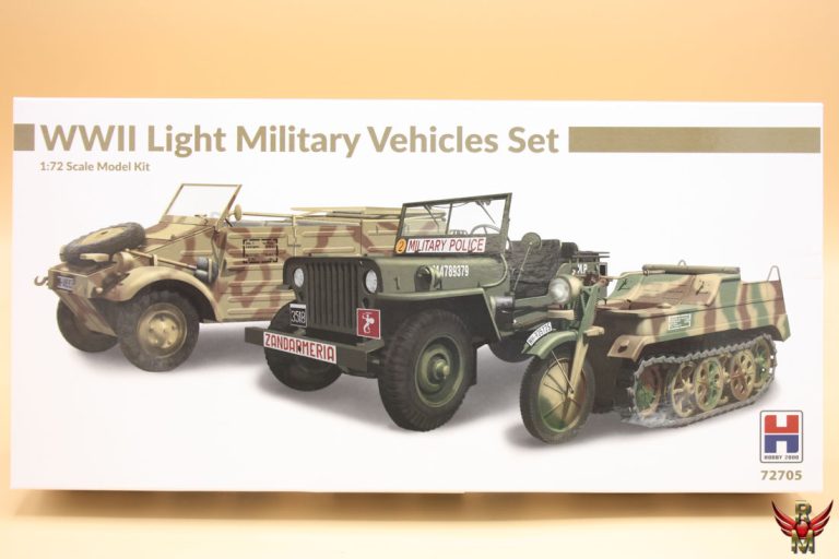 Hobby 2000 WWII Light Military Vehicles Set