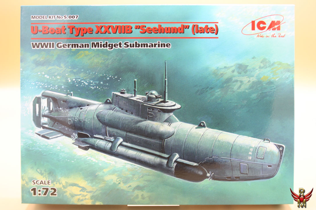 ICM 1/72 U-Boat Typ XXVIIB Seehund late version