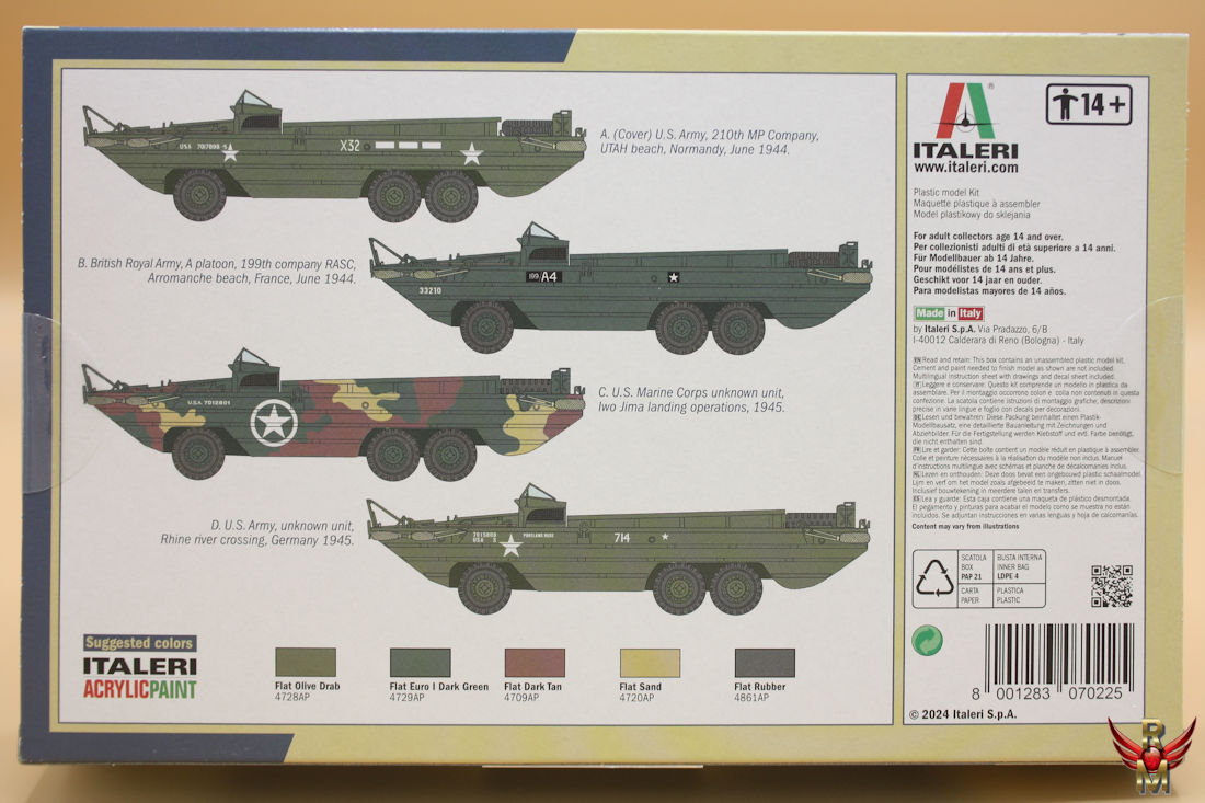 Italeri 1/72 DUKW