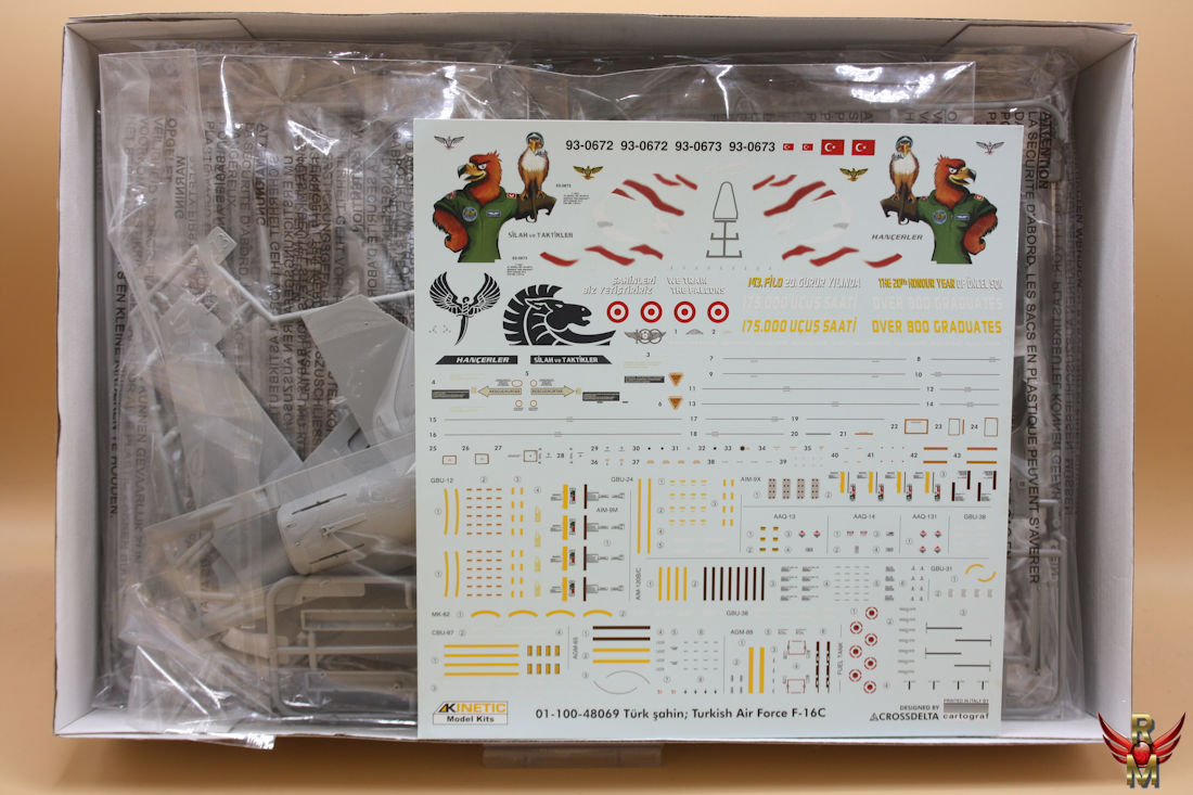 Kinetic 1/48 F-16C Turkish Air Force F-16C