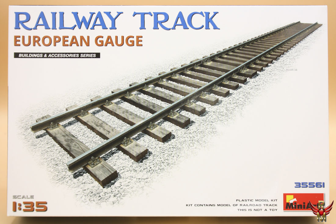 MiniArt 1/35 Railway Track European Gauge