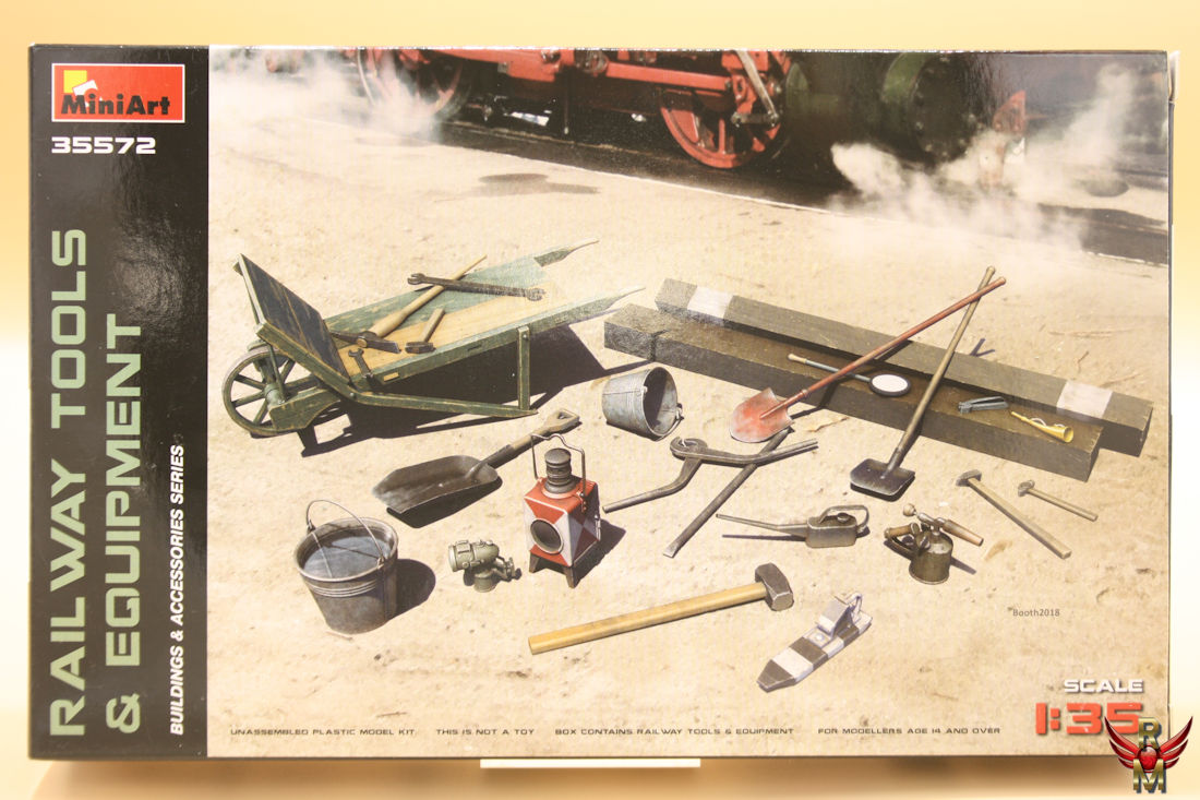MiniArt 1/35 Railway Tools and Equipment