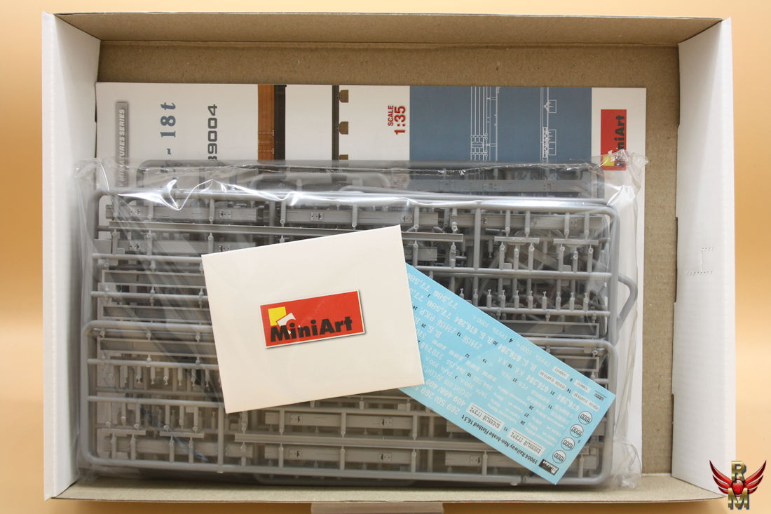 MiniArt 1/35 Railway Non-Brake Flatbed 16,5 t