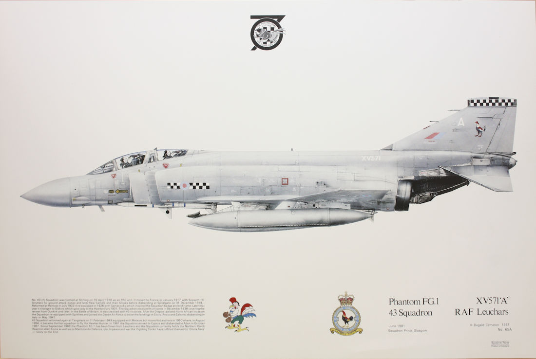 Squadron Prints Phantom FG1 Great Britain