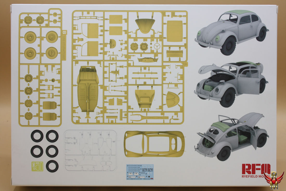 RFM Ryefield Model 1/35 Volkswagen Type 87 with full interior