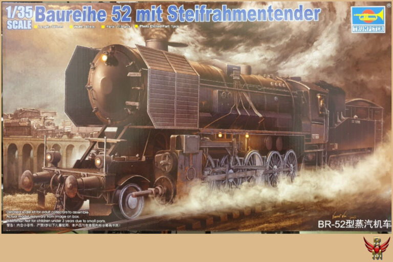 Trumpeter 1/35 Baureihe 52 mit Steifrahmentender