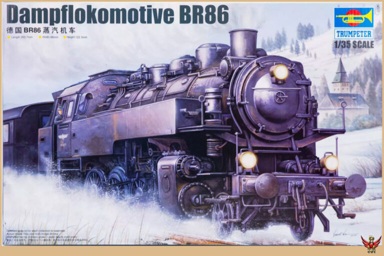 Trumpeter 1/35 Dampflokomotive BR86