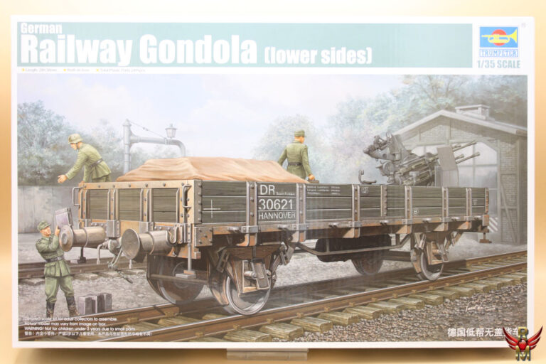 Trumpeter 1/35 German Railway Gondola lower sides