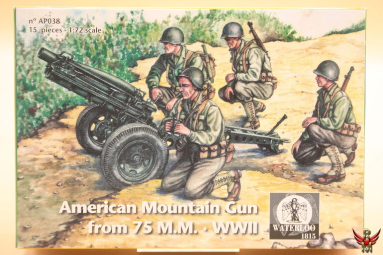 Waterloo1815 US 75mm Mountain Gun with Crew