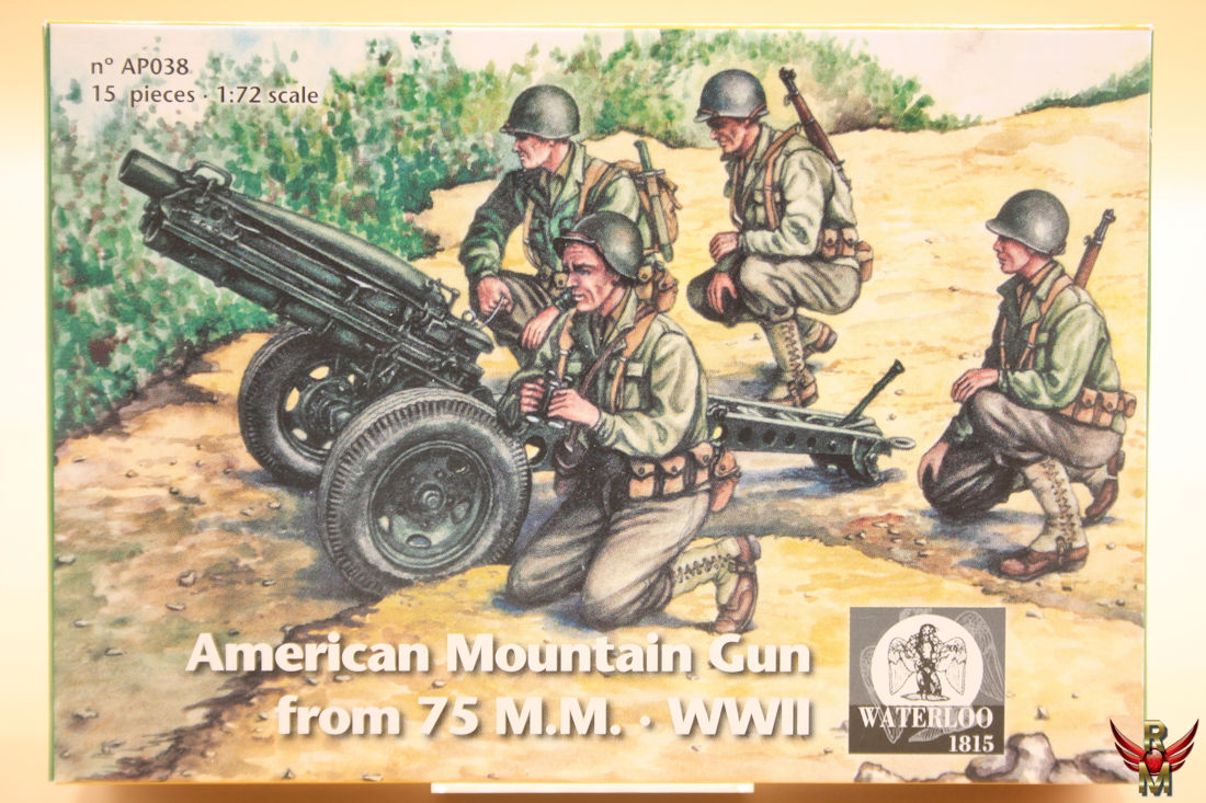 Waterloo1815 US 75mm Mountain Gun with Crew