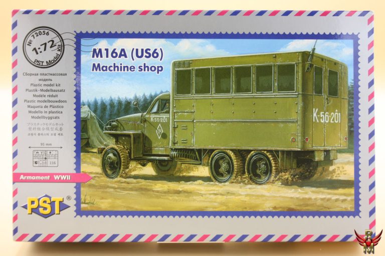 PST model 1/72 M16A US6 Machine Shop