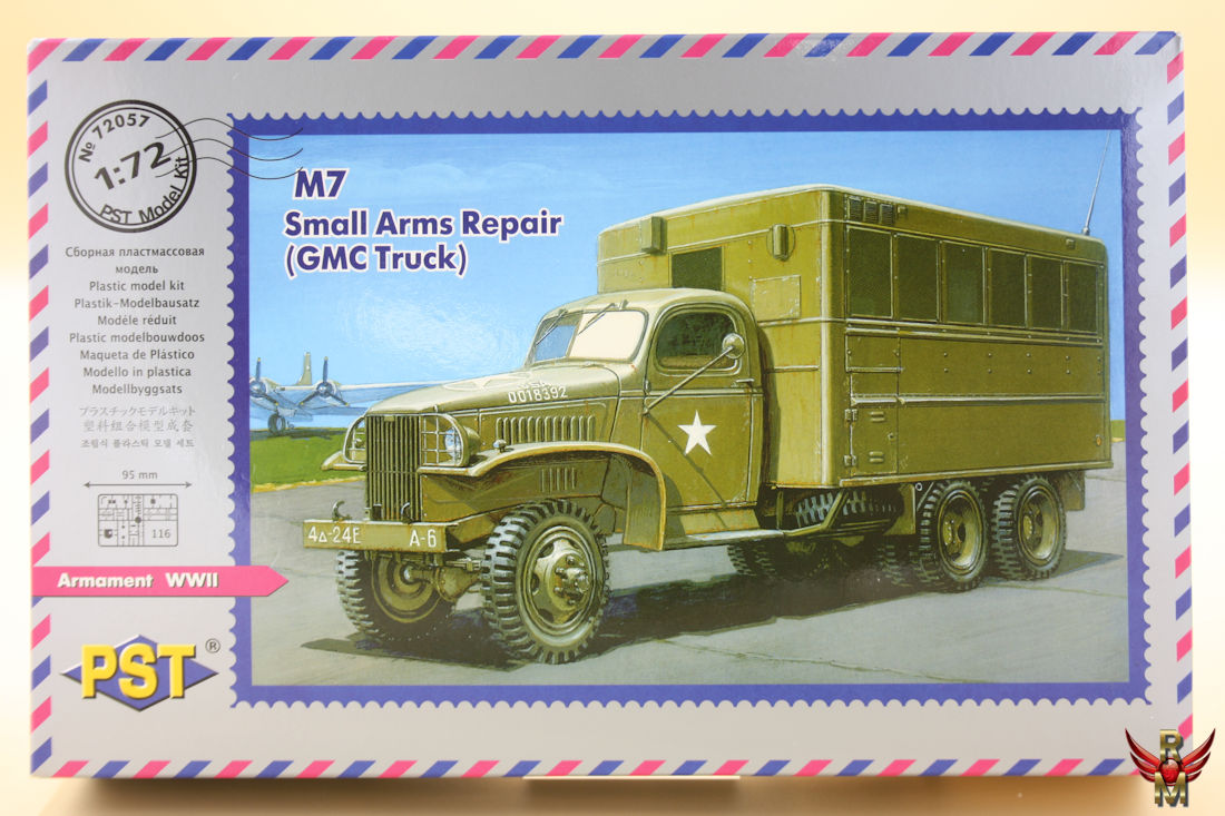 PST model 1/72 M7 Small Arms Repair GMC Truck