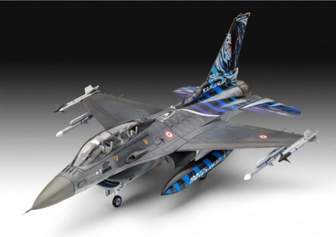 Revell 1/72 Model Set Lockheed Martin F-16D Tigermeet 2014